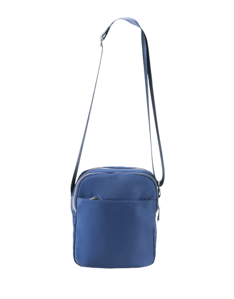 Navy blue crossbody outlet handbag