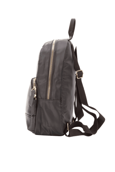 Sac à Dos LORENZO En Toile De Lin Marron Naturel - Vintage, Taille Moyenne, TBE