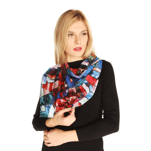 Naples handcrafted scarf