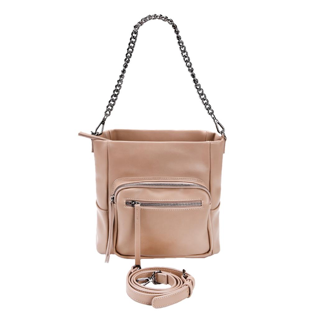 Leather hand handbag buy from Bettina Collection.